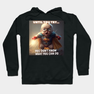 Until You Try, You Don't Know What You Can Do Hoodie